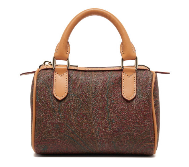 ◆ETRO◆ ジャカード ボストンバッグ【0H857 8010 600】 ETRO エトロ ショルダーバッグ 0H857 8010 レディース レザー