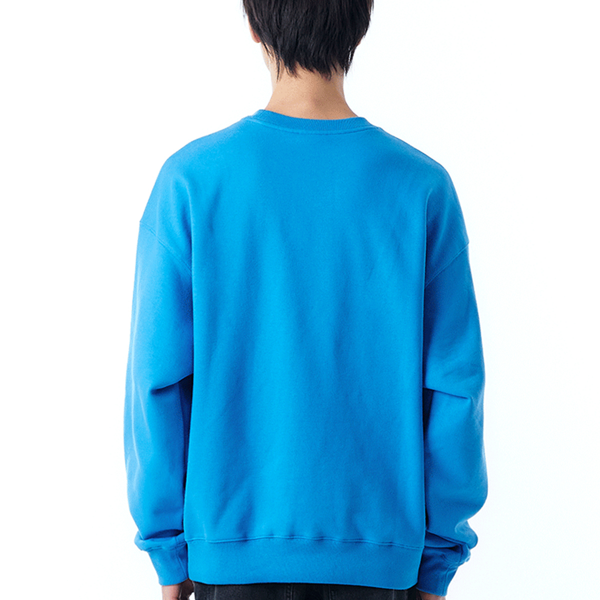 スウェット・トレーナー IONSEOUL match denim MTM msw1534-Denim×URAKE Combination Pullover スウェット プル