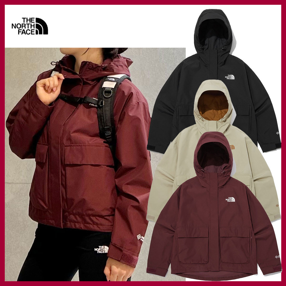 23新 ★ THE NORTH FACE ★ W'S GREENLAND W/STOPPER JACKET ★