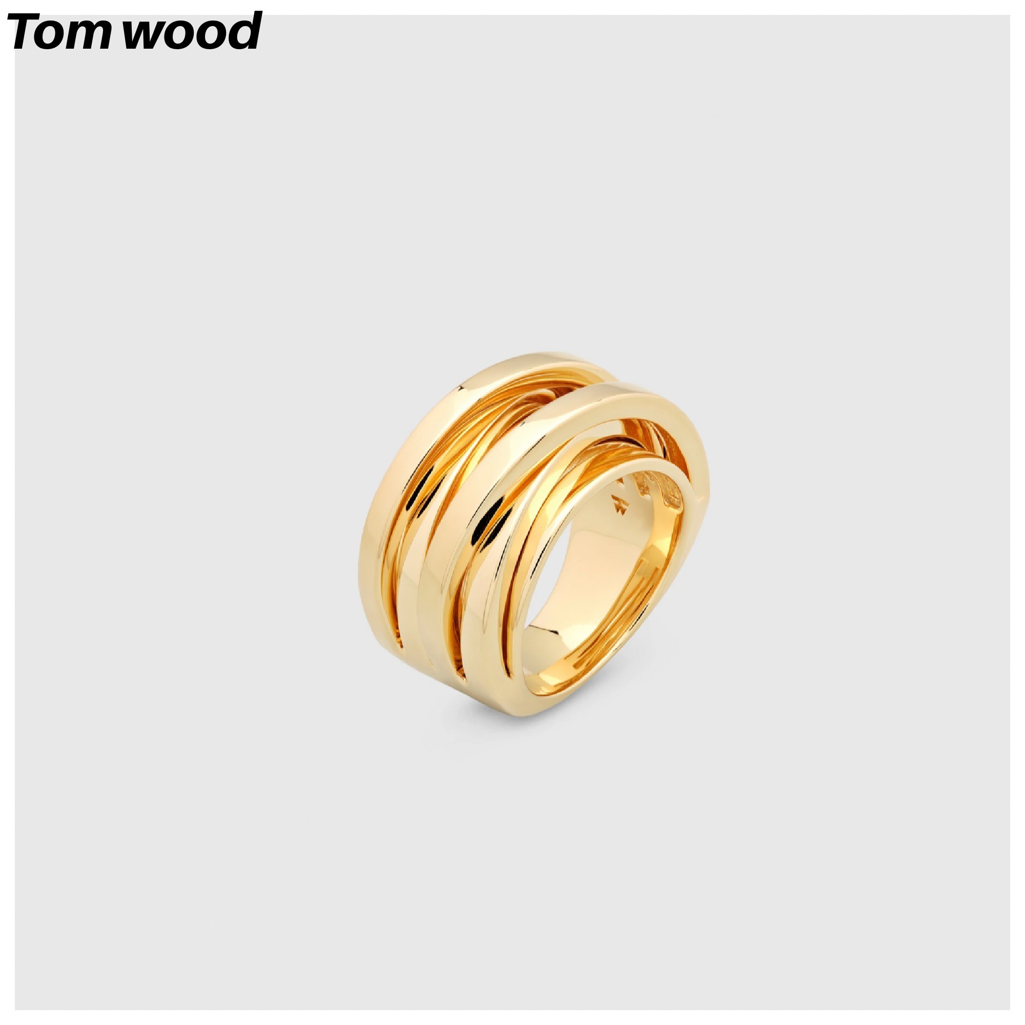 【TOM WOOD】☆お洒落リング☆Orb Ring Gold