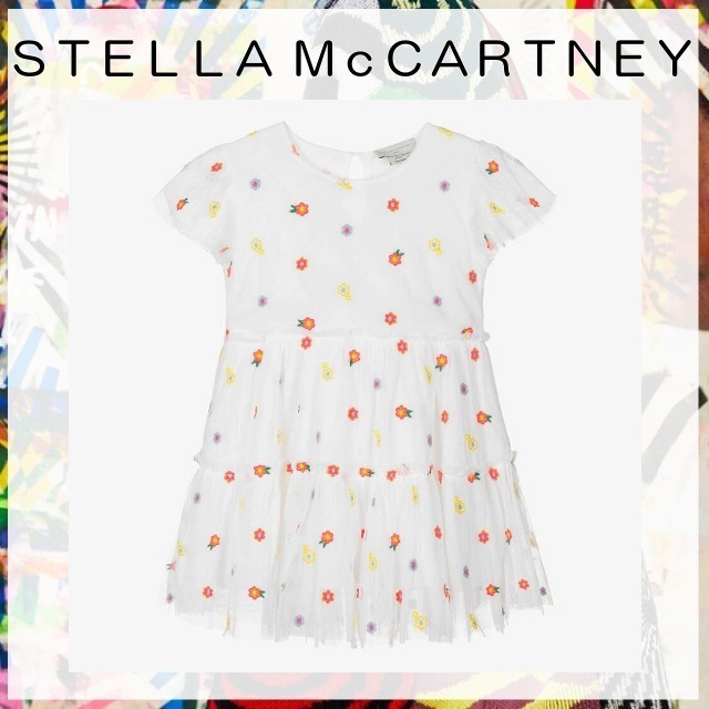 ☆Stella McCartney☆ フローラル ティアード ワンピース