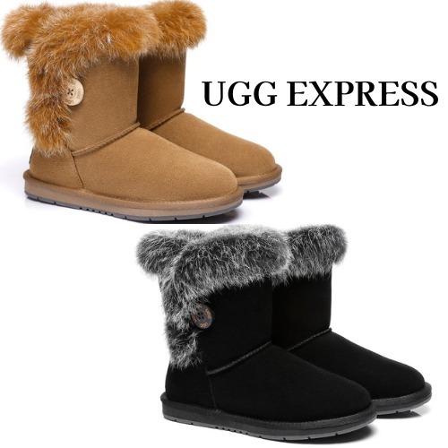 [UGG EXPRESS]* Donna * ショート ボタン ブーツ