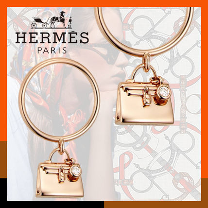 HERMES Fine Jewelry Casual Style Unisex Blended Fabrics Street Style Party Style