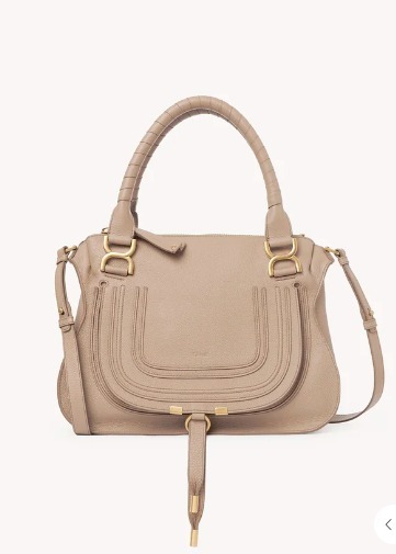VIPSALE【Chloe】“marcie”スモールダブルキャリーバッグ