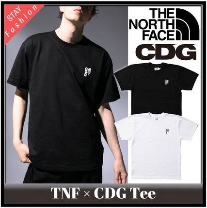 即完売コラボ★CDG x The North Face Tシャツ ロゴ アイコン半袖 cdg THE NORTH FACE(ザノースフェイス) ICON (アイコン) - 海外
