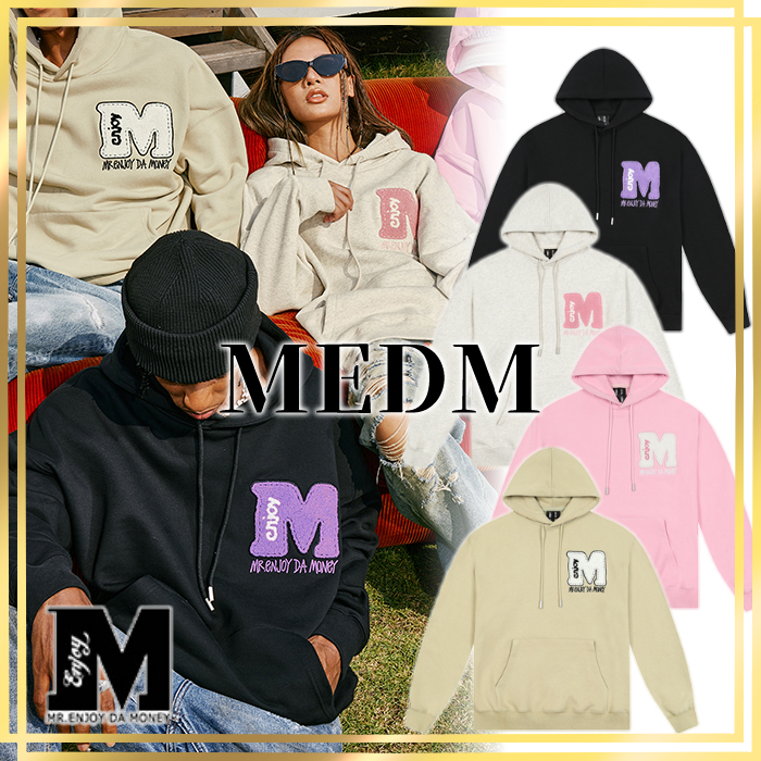 日本未入荷/88rising愛用☆MEDM☆ロゴ ルーズ 長袖 パーカー☆