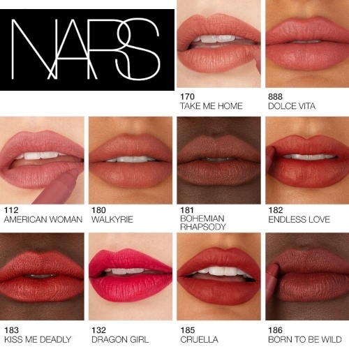 100％本物 ナーズ NARS パワー ペンシル リップ ハイインテンシティ マット 口紅