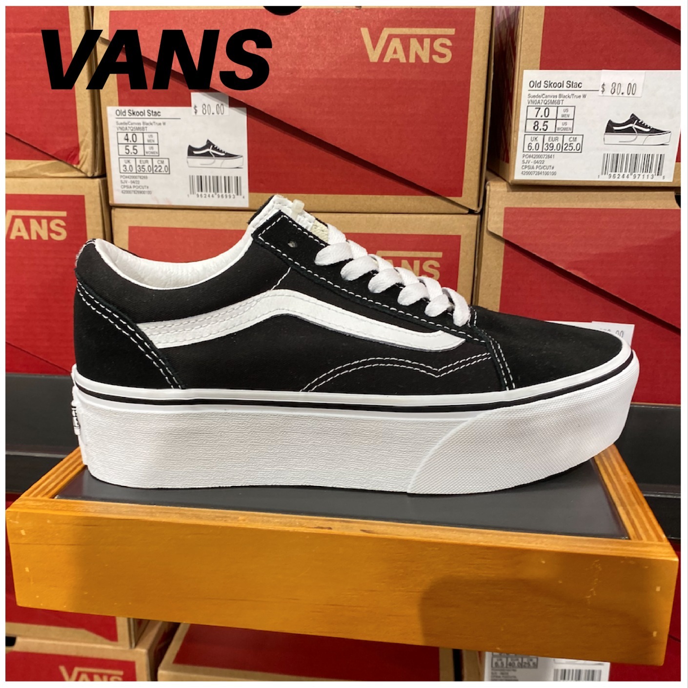 【Vans】☆スニーカー☆OLD SKOOL STACKFORM SHOE