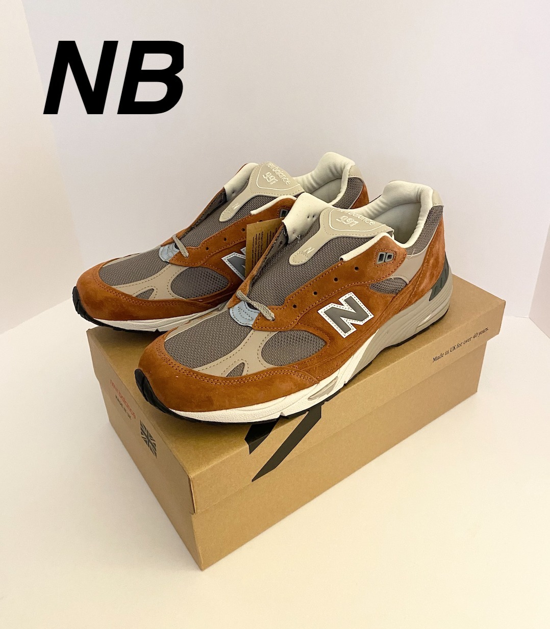 【New Balance】☆スニーカー☆MADE in UK 991v1 Underglazed