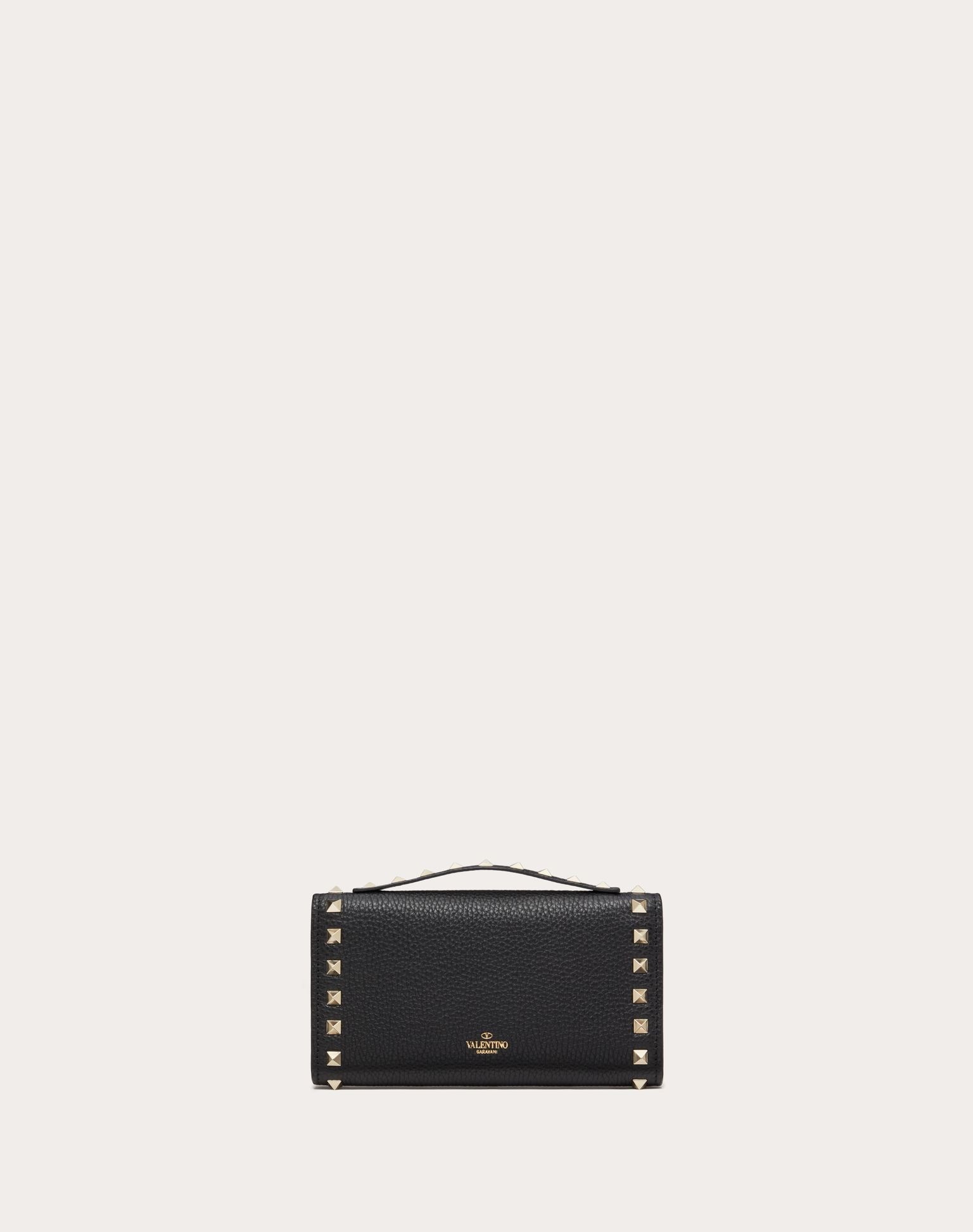 ファッション通販 安い VALENTINO GARAVANI】ロックスタッズ チェーンウォレット 小物