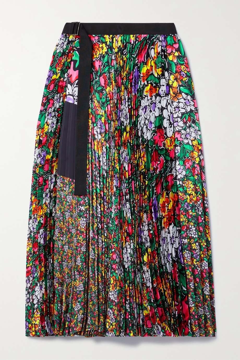 国内発送】sacai フローラルプリント ミディラップ スカート