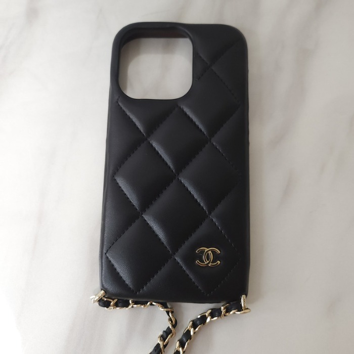 《CHANEL☆すぐ届く》iPhone 14 Pro Max ケース ショルダー