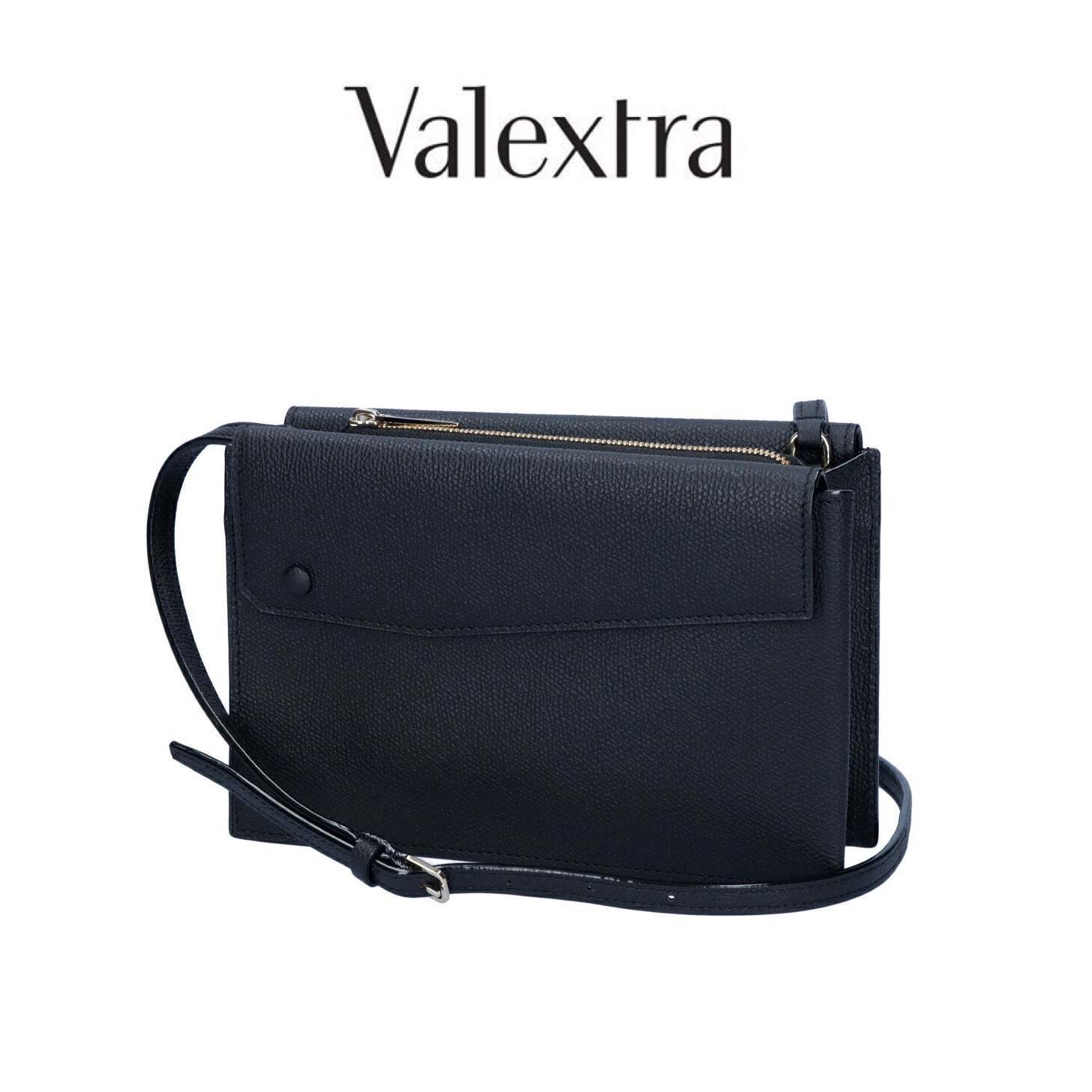 ★ Valextra ★ カーフレザー ショルダーバッグ
