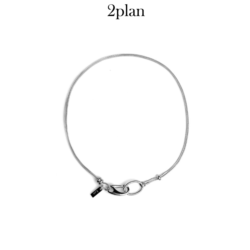 【2plan】23FW★ [MADE] 024 Double snake chain buckle NC