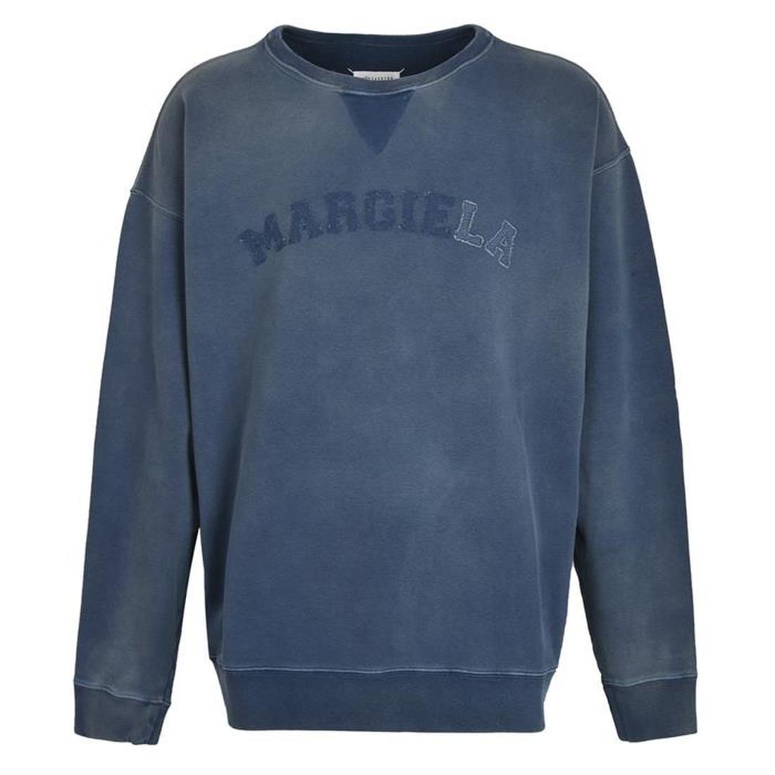 MAISON MARGIELA ロゴ オーガニック コットン スウェットシャツ