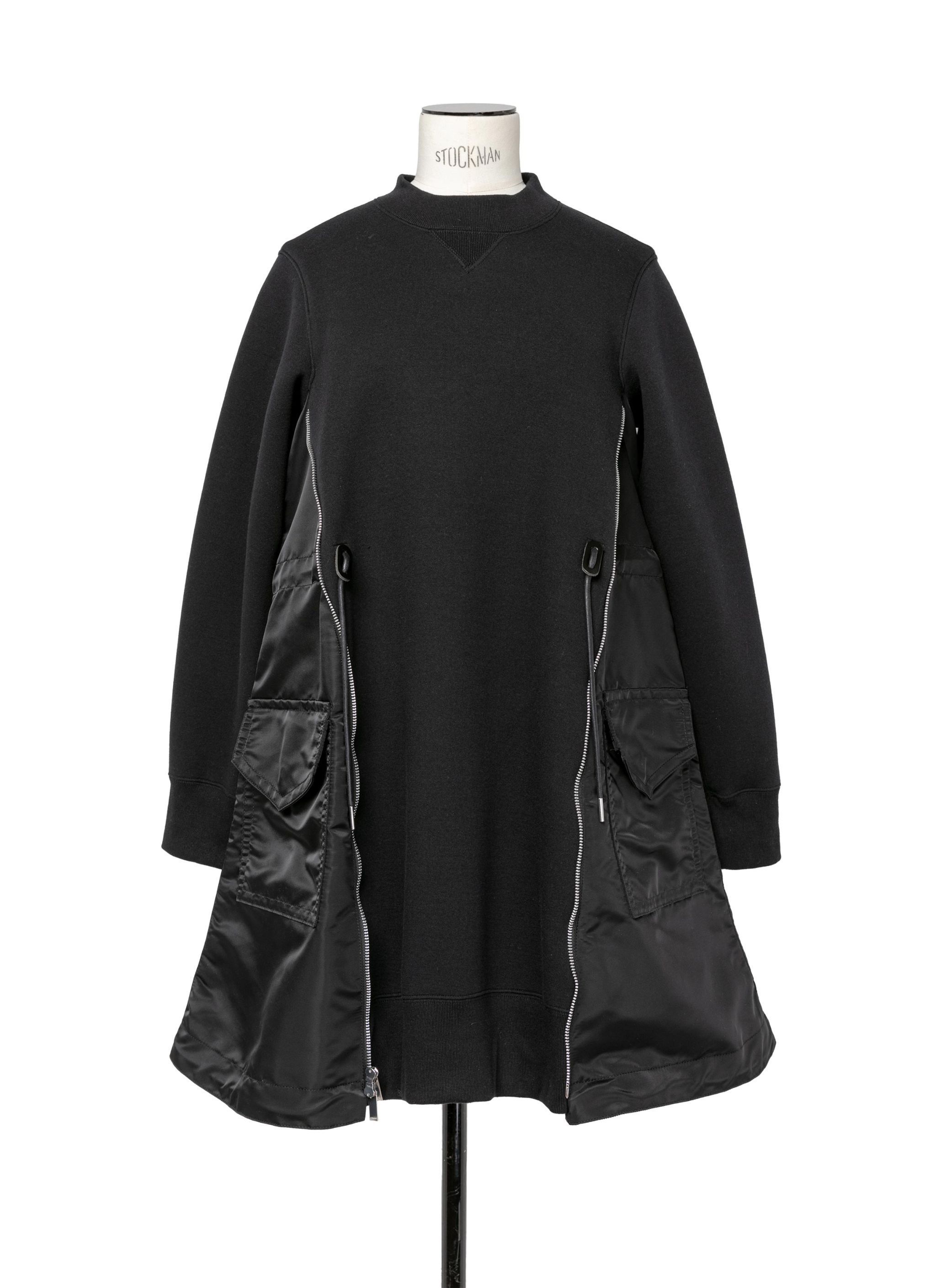 sacai sponge sweat dress ワンピース