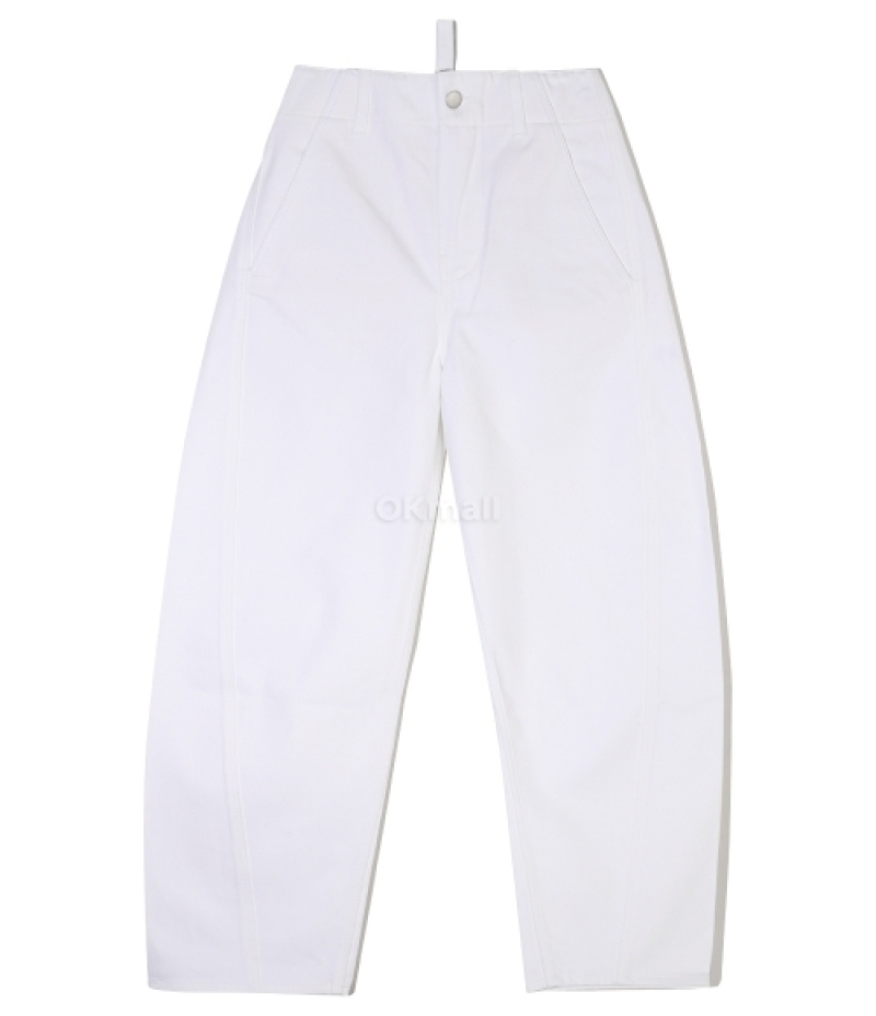 STUDIO NICHOLSON｜JEANS (AKERMAN DENIM PANT OPTIC WHITE
