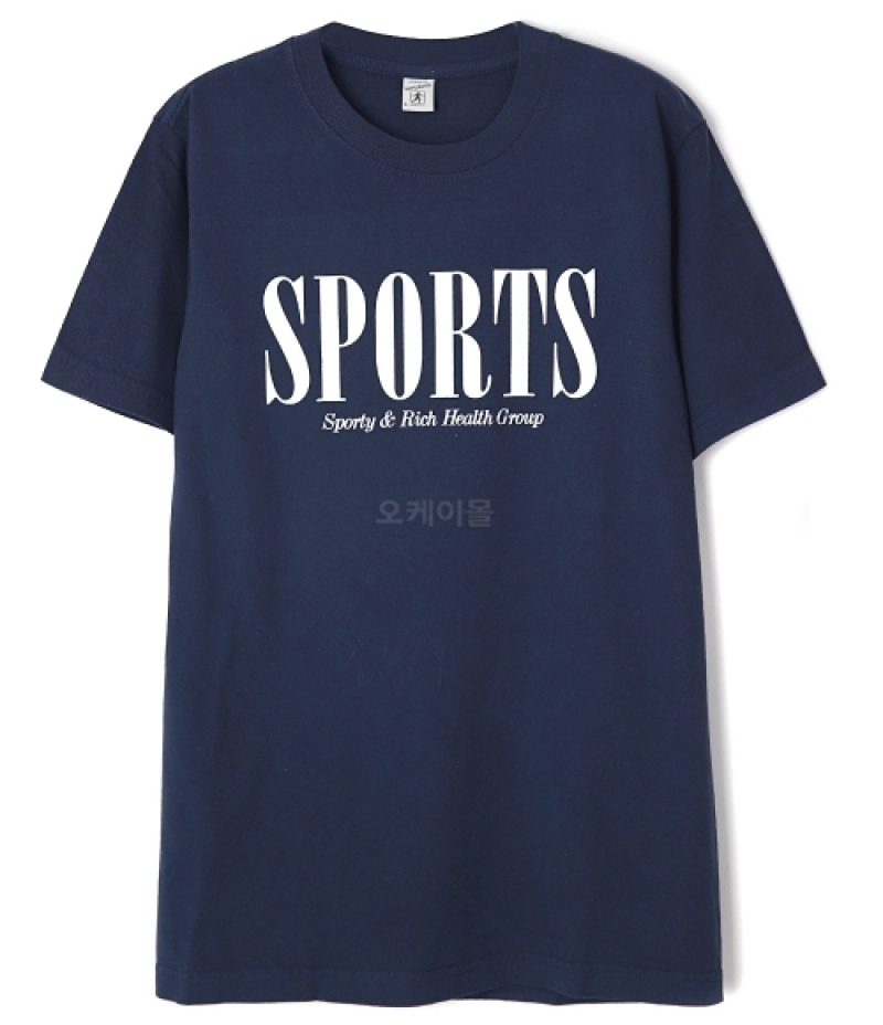 Sporty&Rich｜SHORT-SLEEVED ROUND NECK T-SHIRTS (SPORTS T