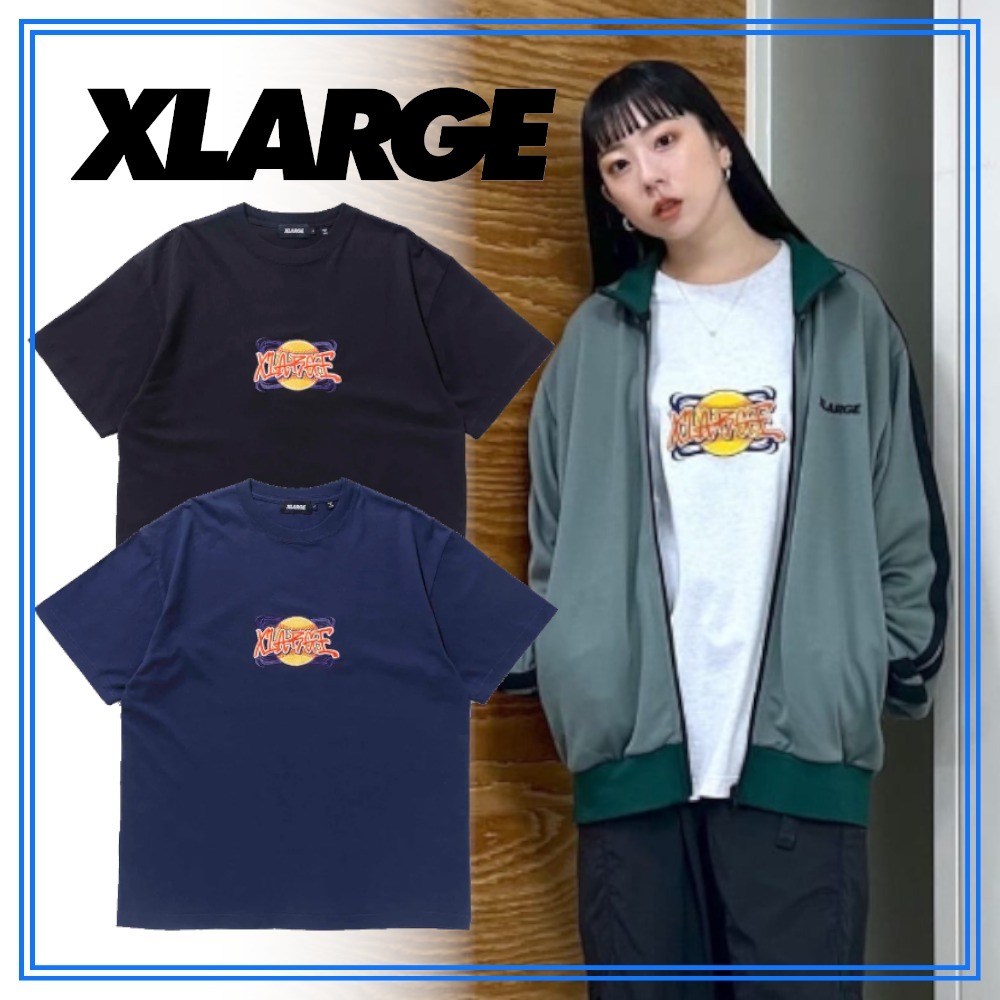 早い者勝ち 大人気 XLARGE FAST BALL S/S TEE フロントに印刷