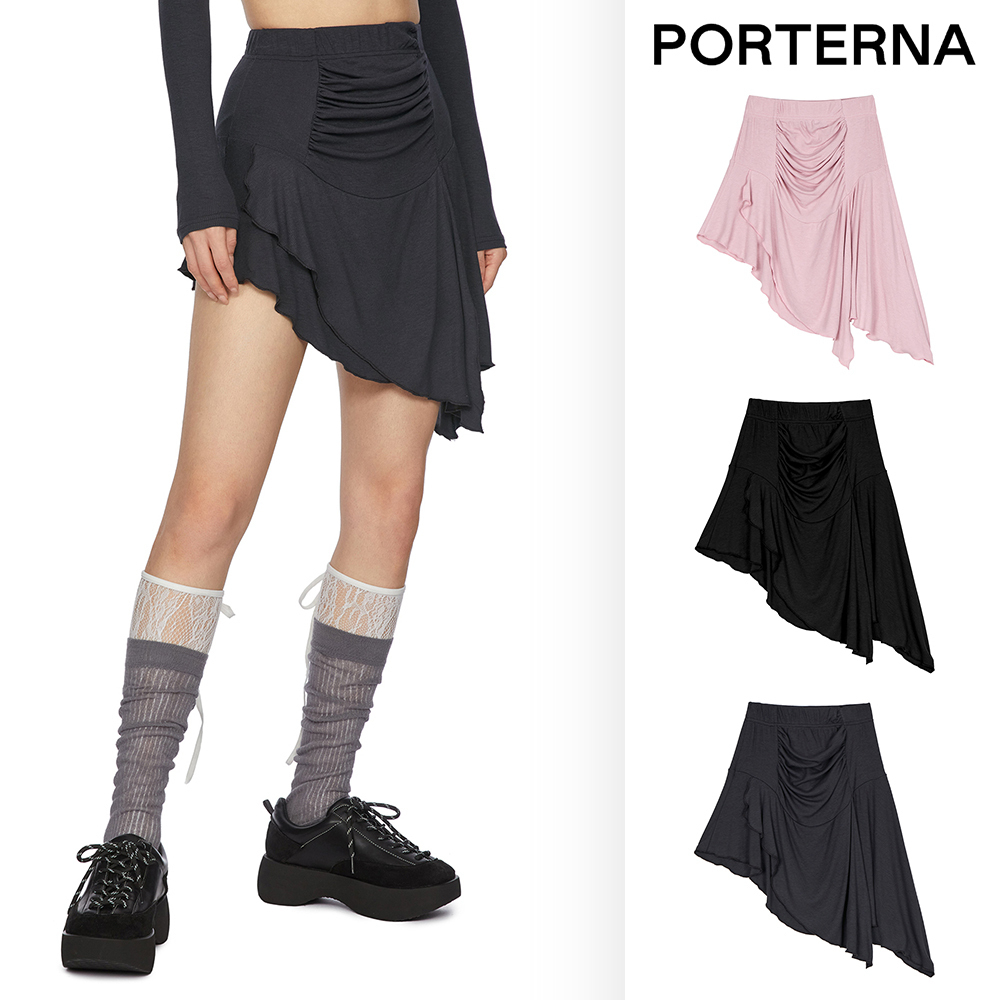 【PORTERNA】Rio Grunge Short Skirt
