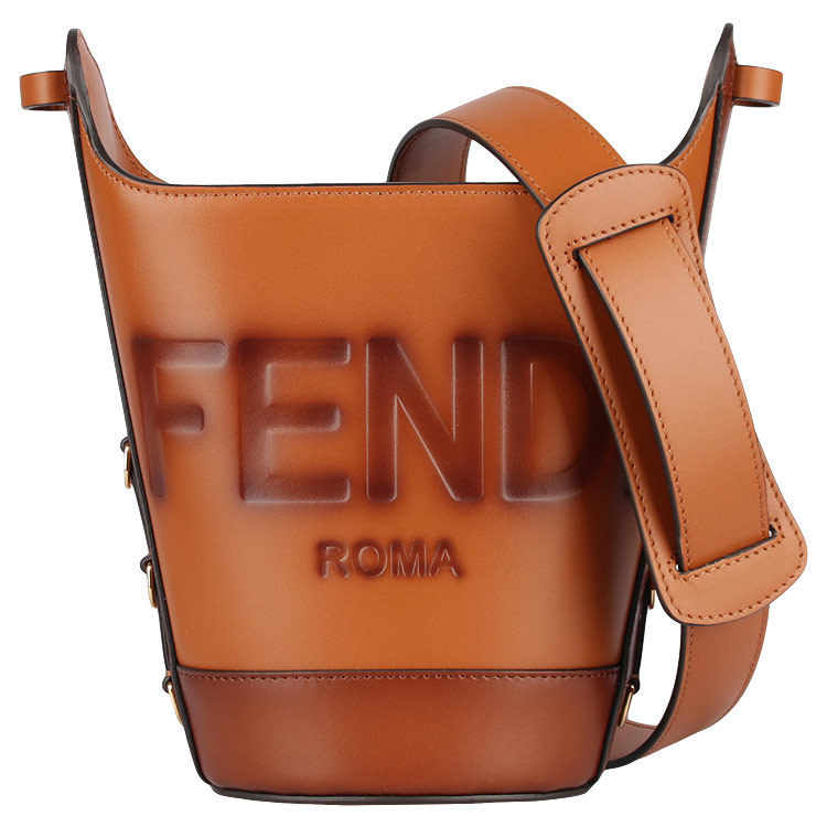 ショルダーバッグ・ポシェット FENDI LOGO BUCKET BAG