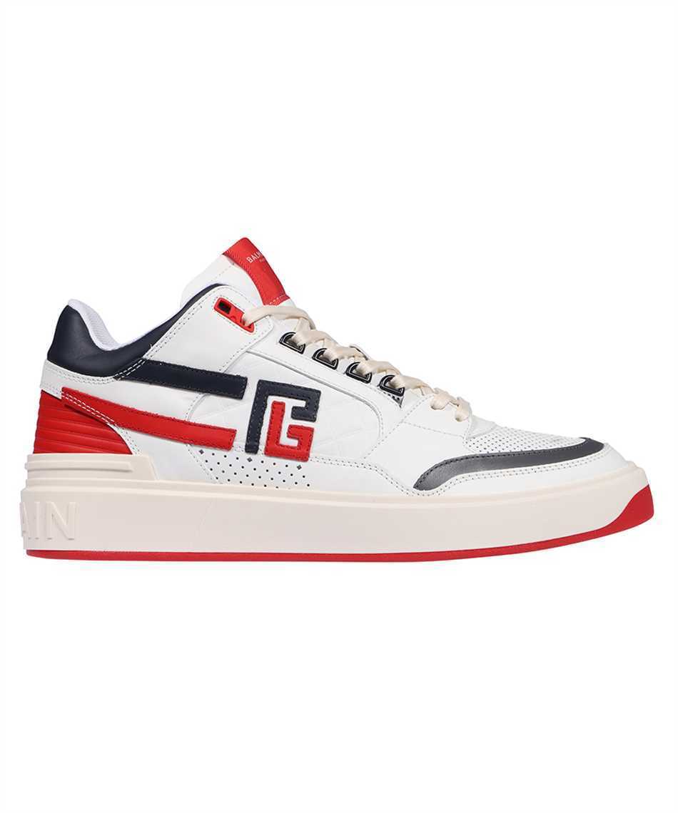 スニーカー Balmain BM1VI344LTVP B-COURT MID-TOP LEATHER Sneakers