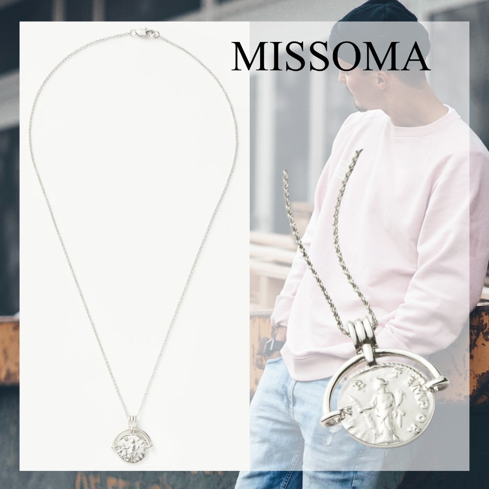 国発/関税負担なし/本物保証/MISSOMA ロング コイン ネックレス