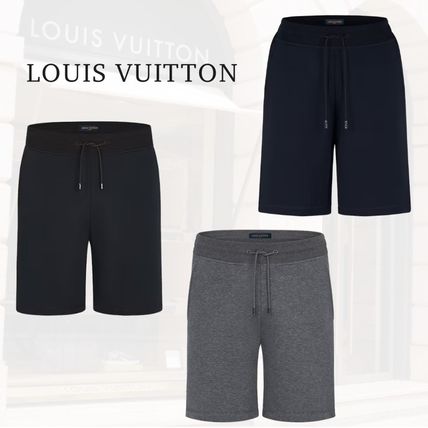 Louis Vuitton More Shorts Unisex Nylon Street Style Cotton Logo Shorts