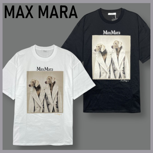 【Max Mara】TACCO オーバサイズ プリントTシャツ