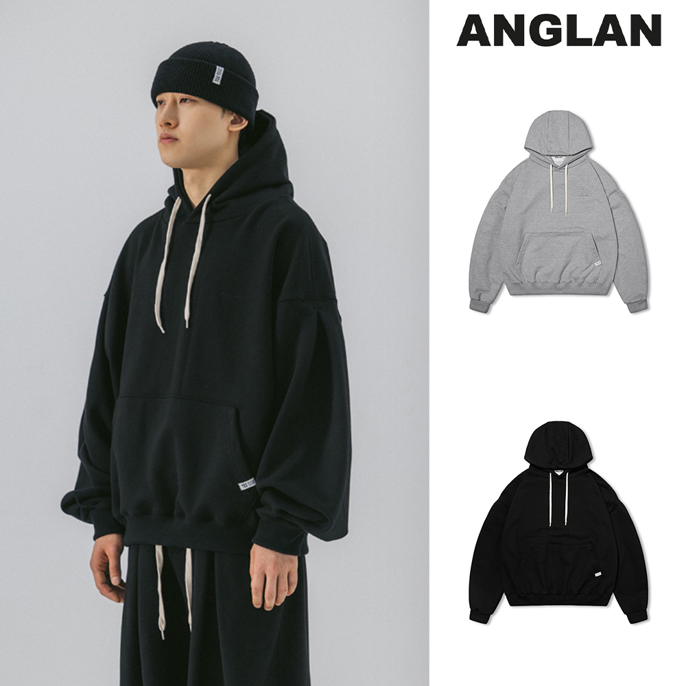 【ANGLAN】23FW★ [AG] Valley Tuck Sweat Balloon Hoodie