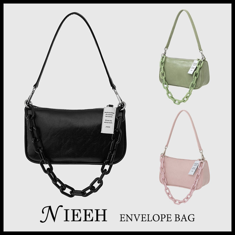 人気【NIEEH】 ENVELOPE BAG ★BLACK PINK JENNY 着用