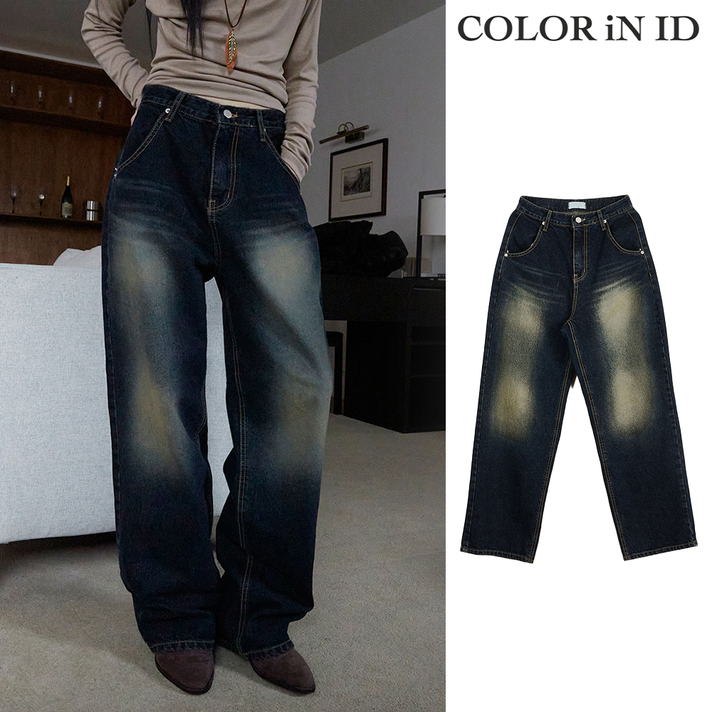 【COLOR iN ID】sand point washing denim