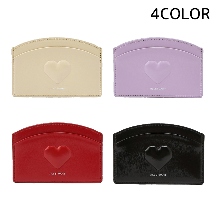 カードケース・名刺入れ JILLSTUART [HEART] COWHIDE CARD CASE BMH1092