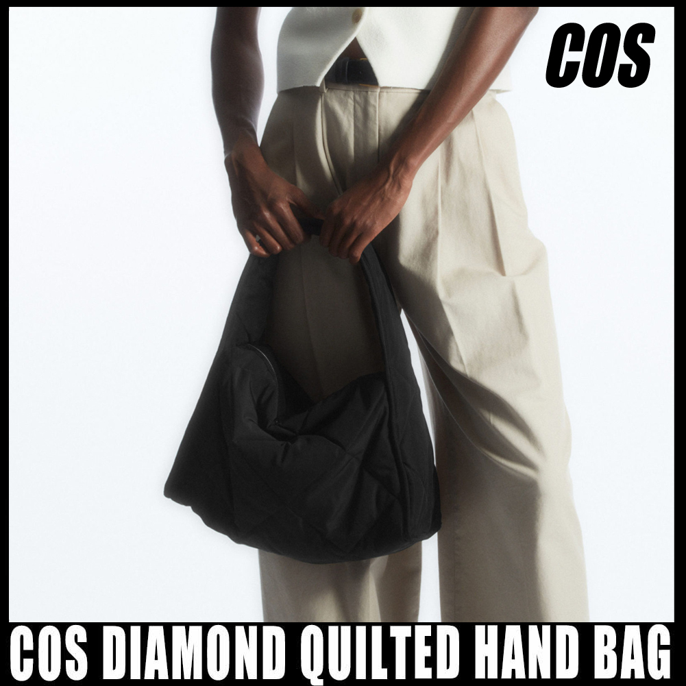 ◆送料無料◆COS DIAMOND QUILTED HAND BAG◆正規品鑑定◆