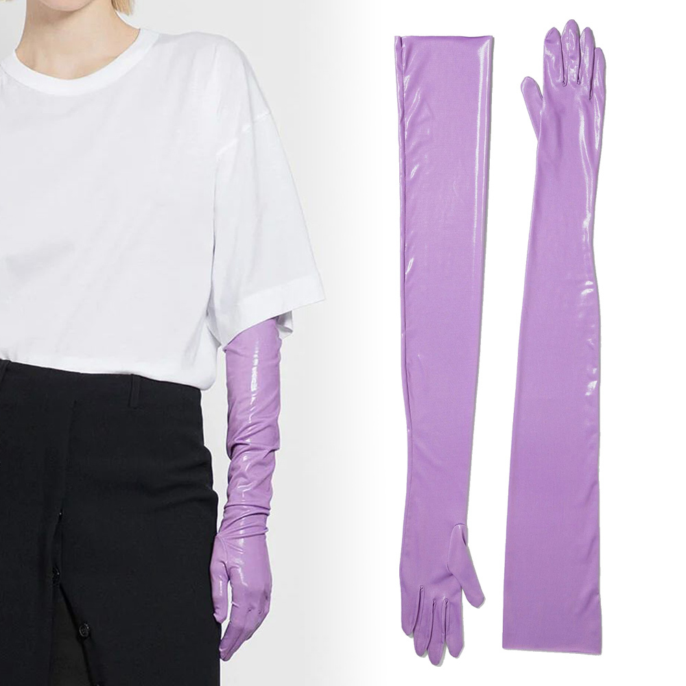 【DRIES VAN NOTEN】FW23 シャイニー ロング 手袋 送料関税込