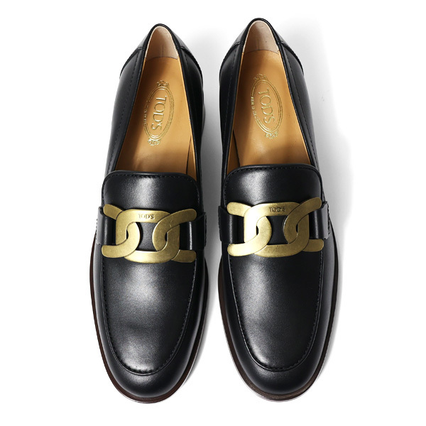 TOD'S トッズ レザー ローファー ケイト 本革 ロゴ 国内発送