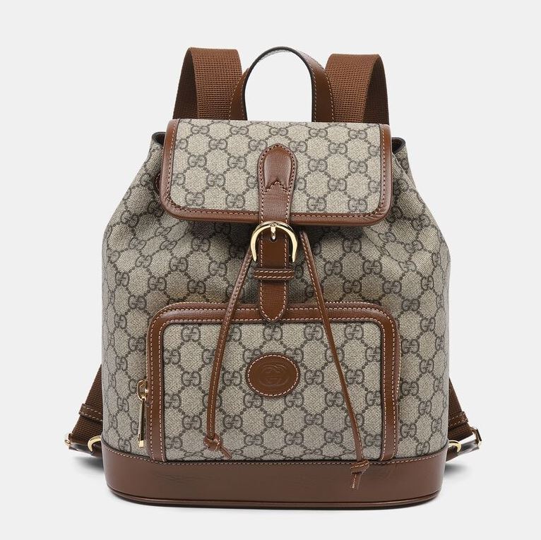 【GUCCI】INTERLOCKING G BACKPACK