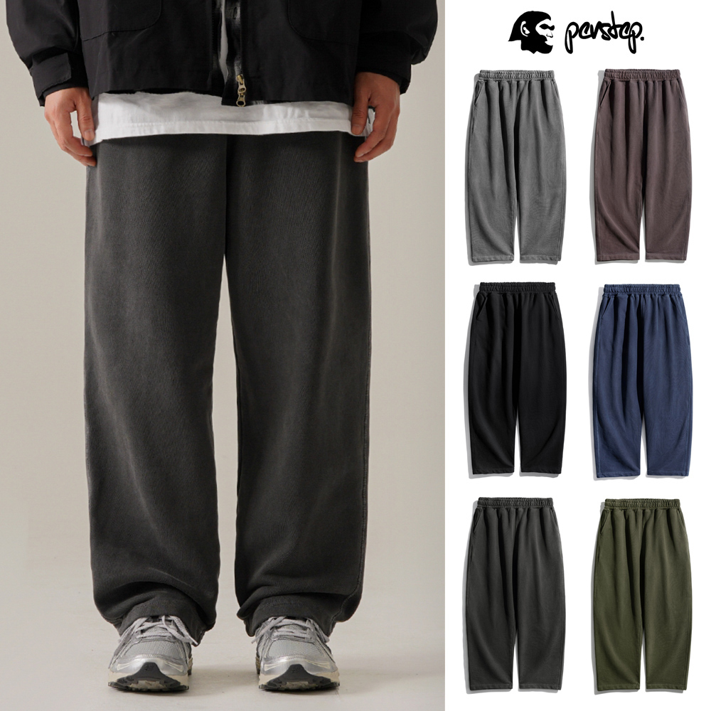 【PERSTEP】23FW★ Liam Heavyweight Pigment Lounge Sweatpants