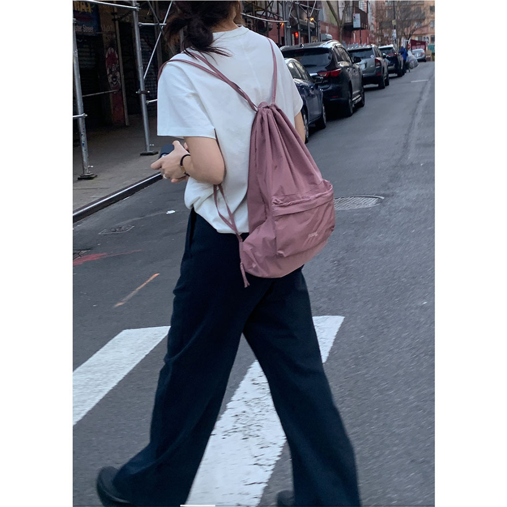 韓国【haag】a string backpack ストリングバックパック haag】a string backpack☆韓国 人気☆バッグ