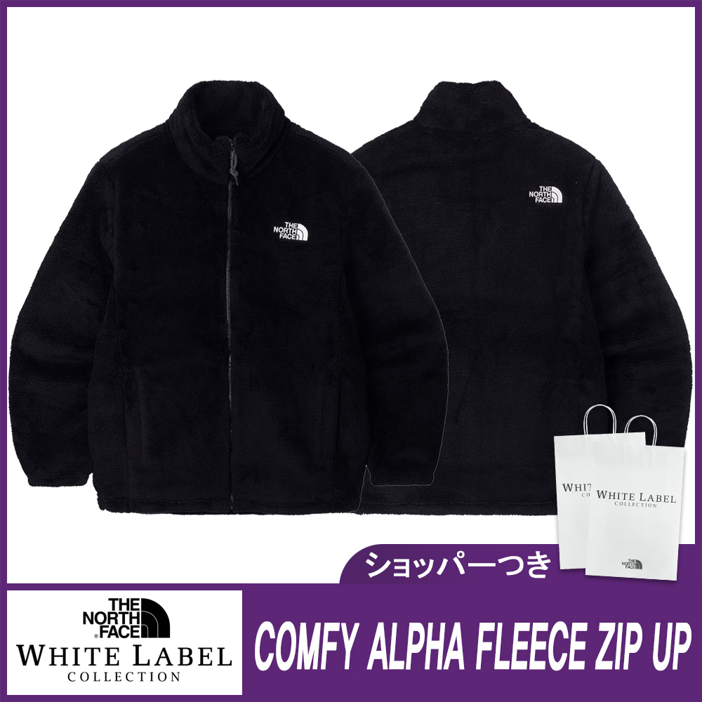 ★THE NORTH FACE★COMFY ALPHA FLEECE ZIP UP★BLACK★