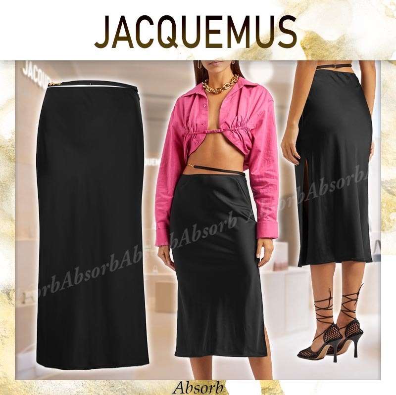 【23AW NEW】JACQUEMUS_woman / La Jupe Notte スカート / Black