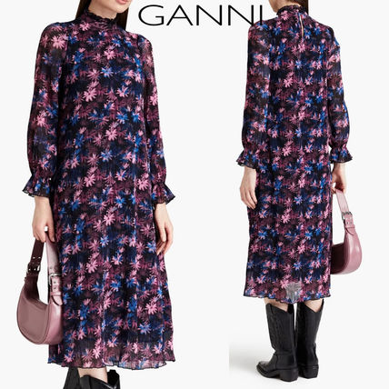 花柄 Ganni(ガニー) ワンピース(レディース) - 海外通販のBUYMA