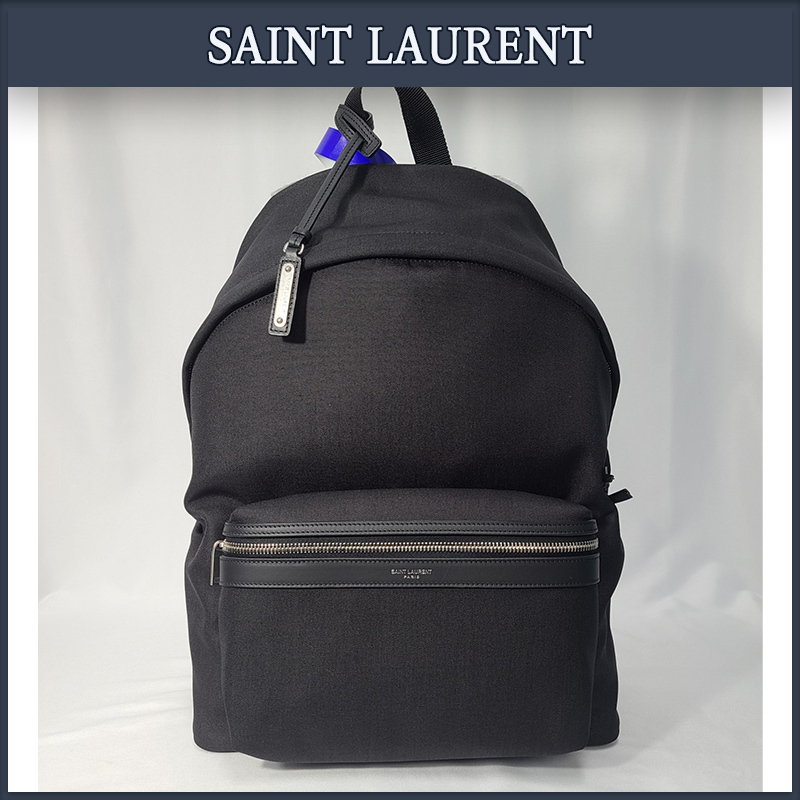 【SAINT LAURENT】★ナイロンキャンバスシティバックパック