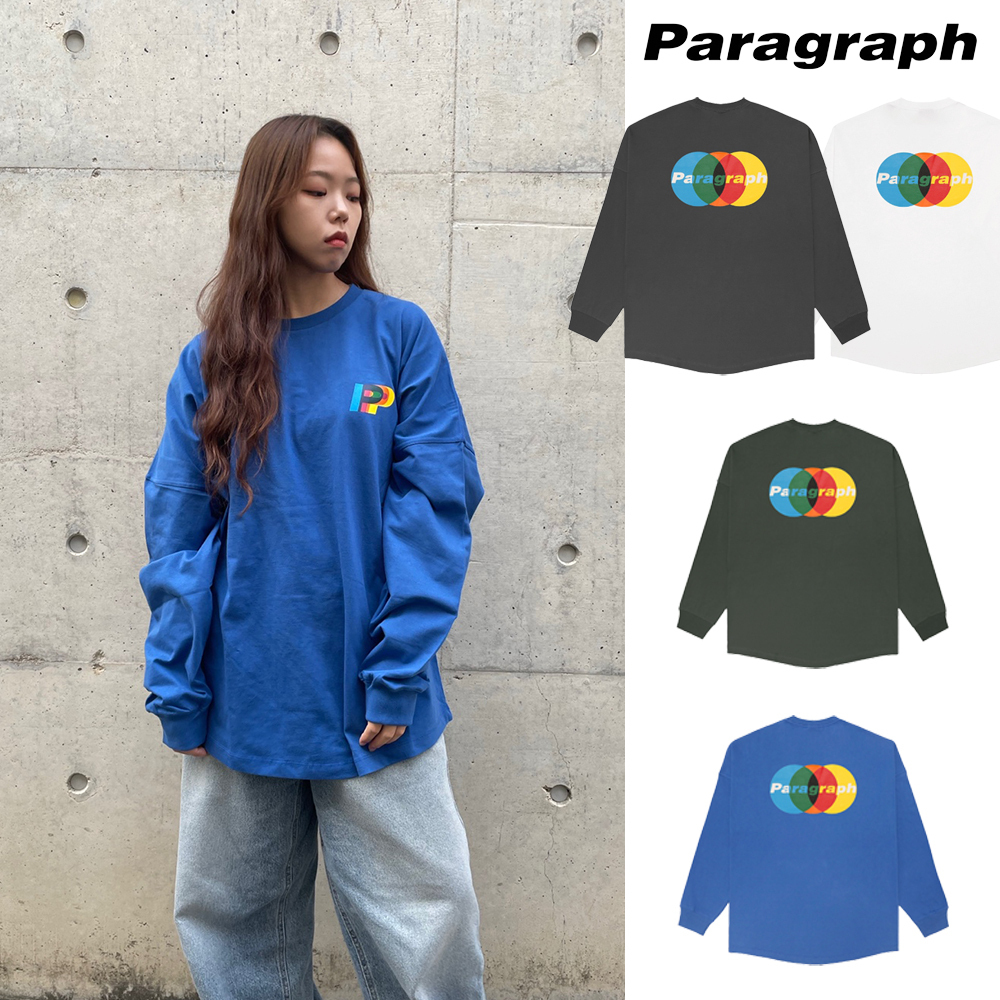 【Paragraph】23FW★ OVERLAPPING CIRCLES L/S No.10-012