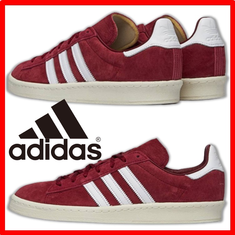 ★【Adidas】★ADIDAS ORIGINALS CAMPUS 80S RED★22-30cm★