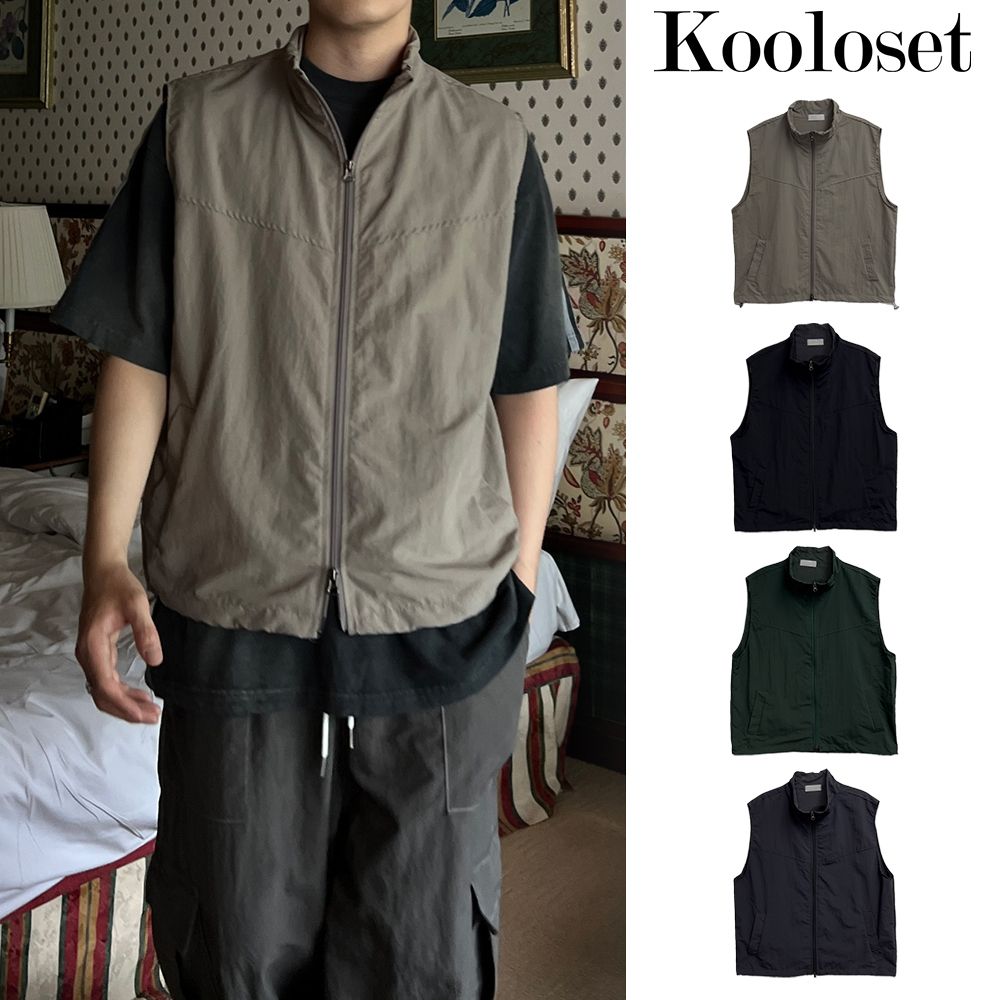 【KOOLOSET】Nylon Light String Vest