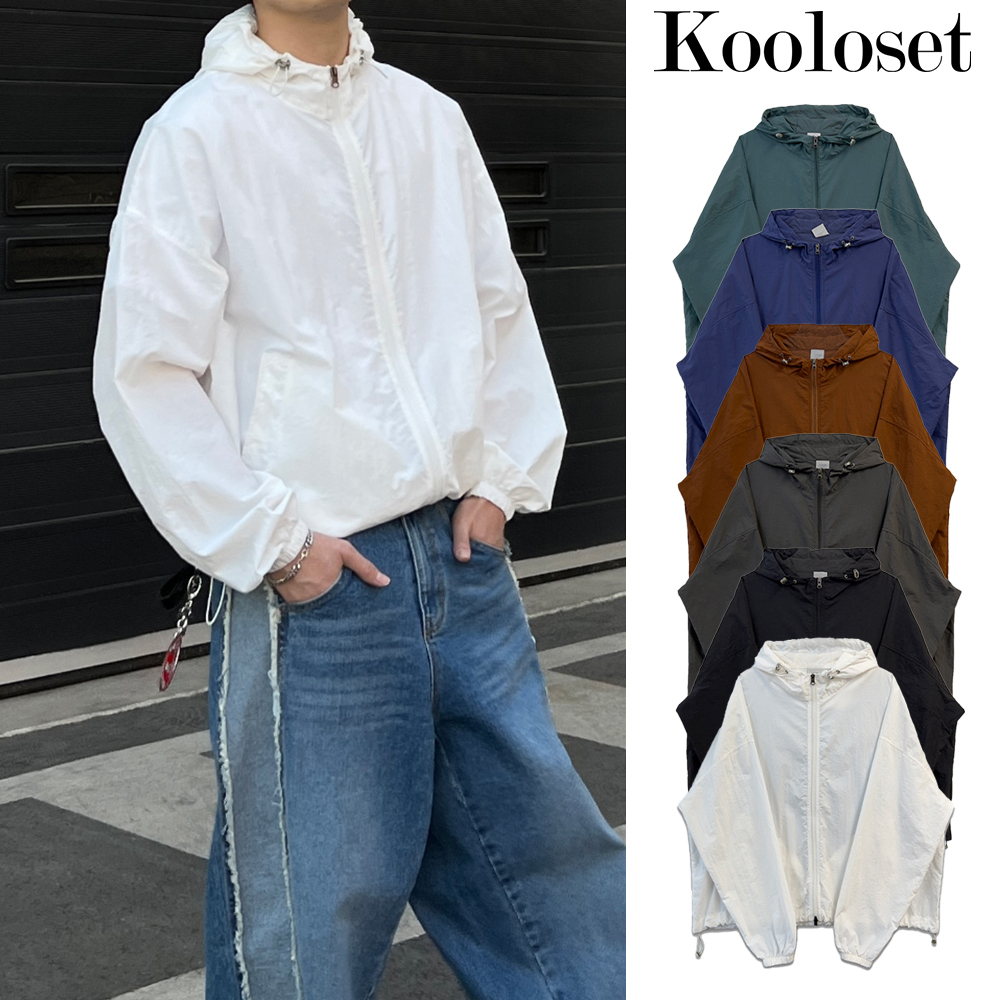 【KOOLOSET】Summer GPC Hood Windbreaker