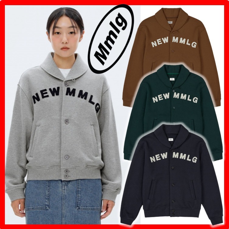 ★韓国の人気★【87MM】★[Mmlg] SHAWL COLLAR SWEAT JUMPE.R★