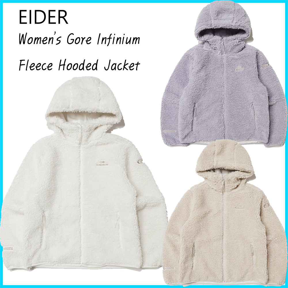 EiDER★23-24AW レディース ESSIEN2.3 フリースフードジャケット