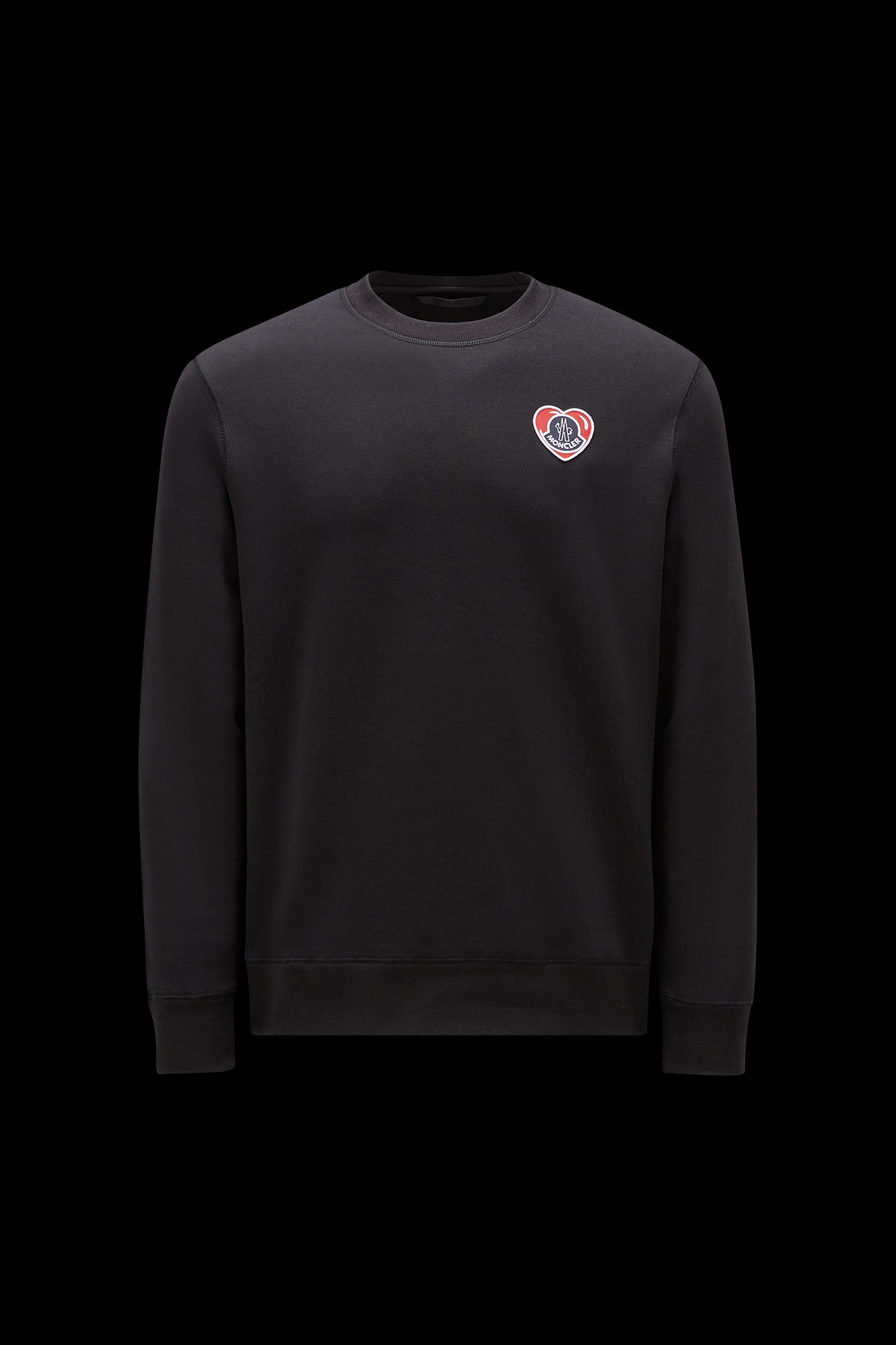 MONCLER 2023/24秋冬新作 ハートモチーフ スウェットシャツ